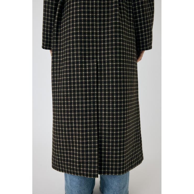 STANDCOLLAR PLAID コクーンコート | MOUSSY OUTLET | 詳細画像10 