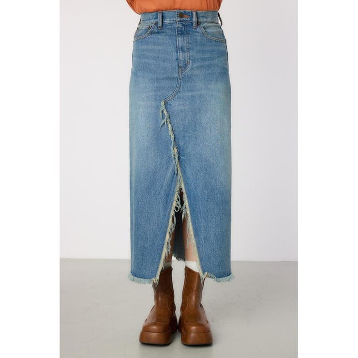 スリットデニムマキシスカート | RODEO CROWNS WIDE BOWL | 詳細画像17 