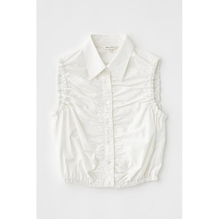 GATHER SLEEVELESS シャツ | MOUSSY OUTLET | 詳細画像12 