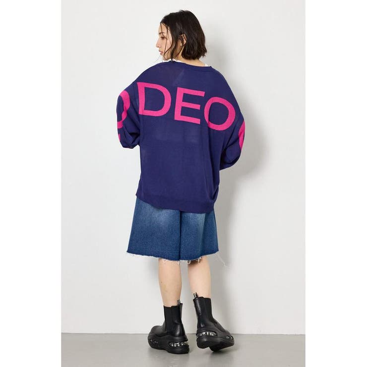 WIDE LOGO ニットカーディガン | RODEO CROWNS WIDE BOWL | 詳細画像16 