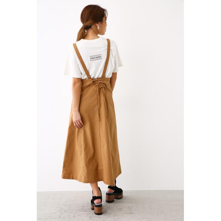 Dear Sisterhood♡リネンサロペット Dear Sisterhoodセーラーカラーチェックオールインワンサロペ