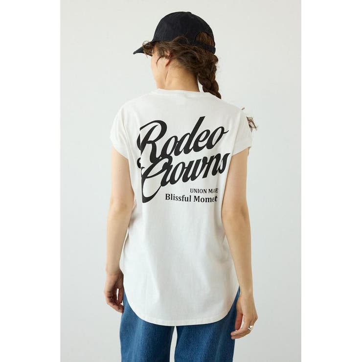 スクリプトロゴノースリーブトップス | RODEO CROWNS WIDE BOWL | 詳細画像1 