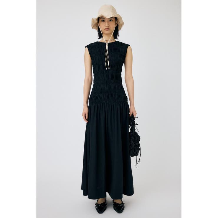 SHIRRING GATHER SUMMER ドレス | MOUSSY OUTLET | 詳細画像2 