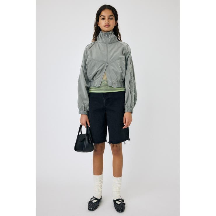 GRY | CODE NYLON STAND ジャケット | MOUSSY OUTLET