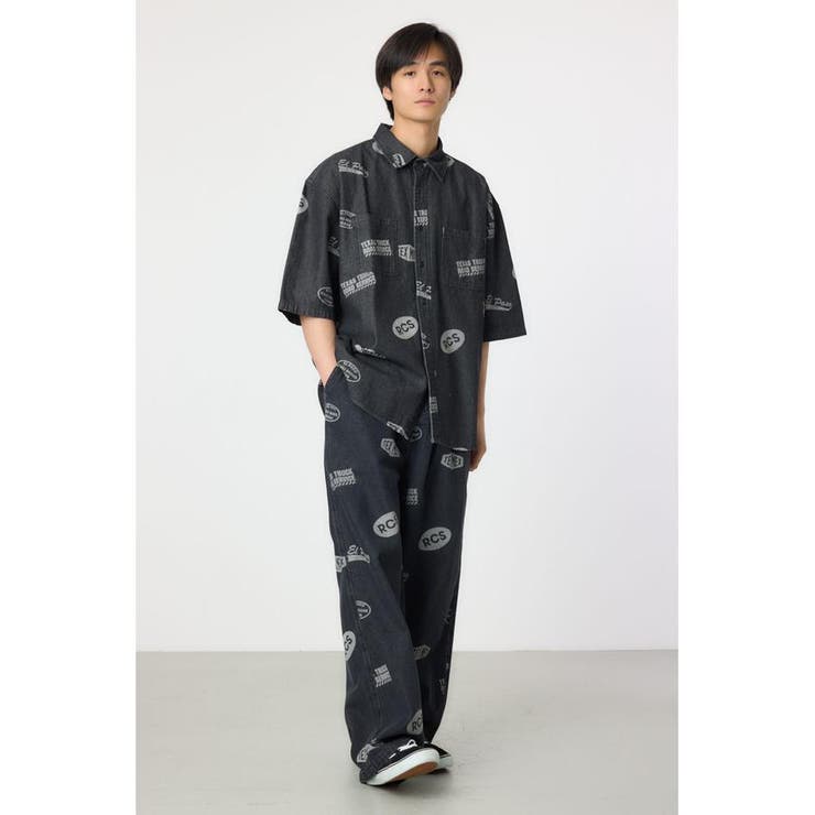 スタンプデニムシャツ | RODEO CROWNS WIDE BOWL | 詳細画像5 