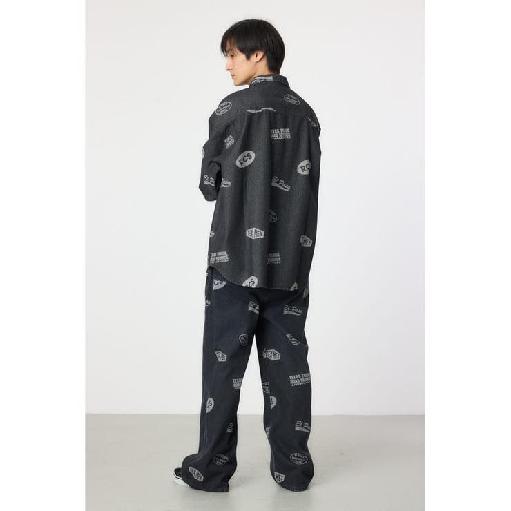 スタンプデニムシャツ | RODEO CROWNS WIDE BOWL | 詳細画像6 