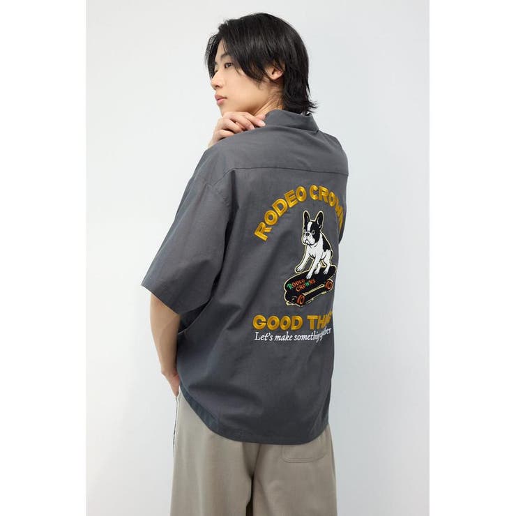 COOLMAX（R）ファブリック製・Frenchieシャツ | RODEO CROWNS WIDE BOWL | 詳細画像14 