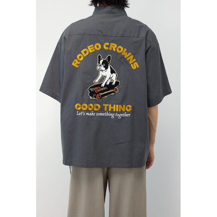 COOLMAX（R）ファブリック製・Frenchieシャツ | RODEO CROWNS WIDE BOWL | 詳細画像22 