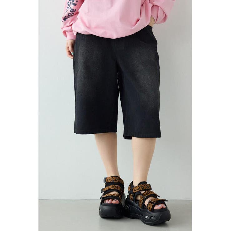 BLK | WIDE BERMUDA SHORTS | RODEO CROWNS WIDE BOWL