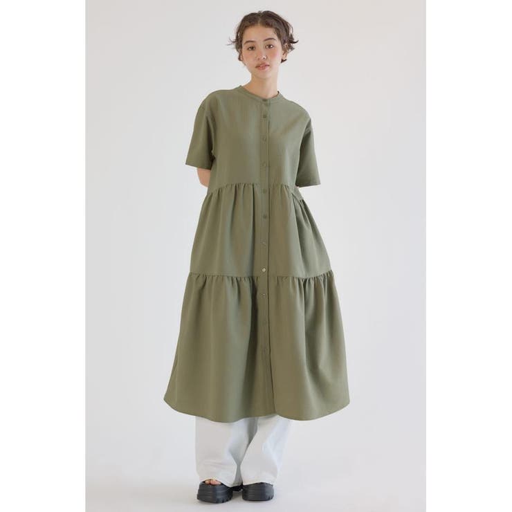 シアサッカーティアードワンピース | RODEO CROWNS WIDE BOWL | 詳細画像14 