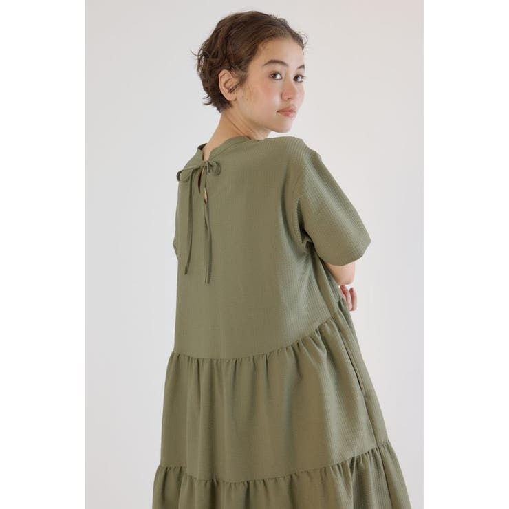 シアサッカーティアードワンピース | RODEO CROWNS WIDE BOWL | 詳細画像17 