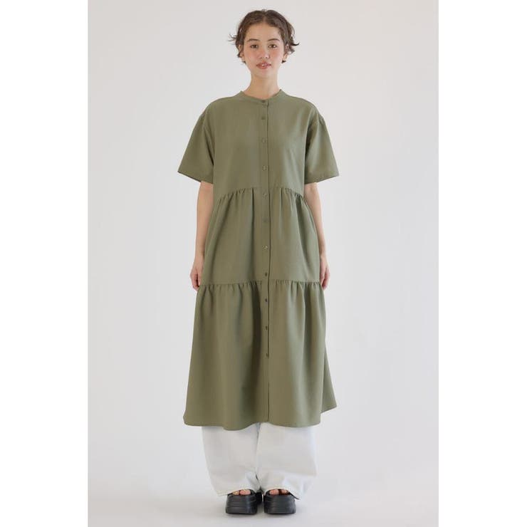 シアサッカーティアードワンピース | RODEO CROWNS WIDE BOWL | 詳細画像18 