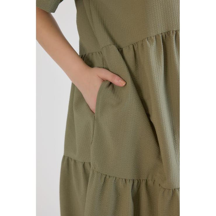 シアサッカーティアードワンピース | RODEO CROWNS WIDE BOWL | 詳細画像24 