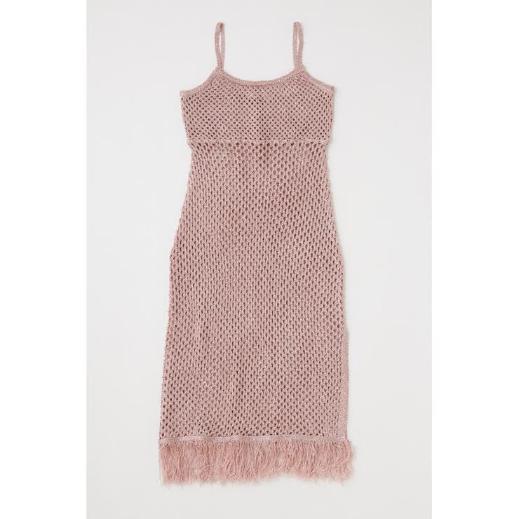 MESH FRINGE ニットドレス | MOUSSY OUTLET | 詳細画像9 