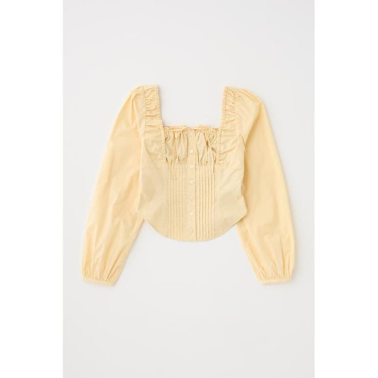 PUFF SLEEVE CORSET FIT ブラウス | MOUSSY OUTLET | 詳細画像20 
