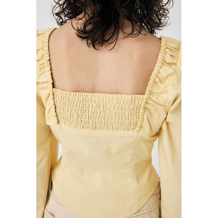 PUFF SLEEVE CORSET FIT ブラウス | MOUSSY OUTLET | 詳細画像17 