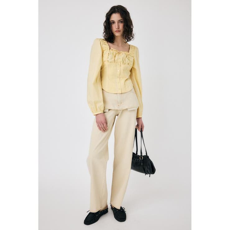 PUFF SLEEVE CORSET FIT ブラウス | MOUSSY OUTLET | 詳細画像10 
