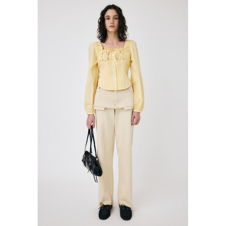 PUFF SLEEVE CORSET FIT ブラウス | MOUSSY OUTLET | 詳細画像11 