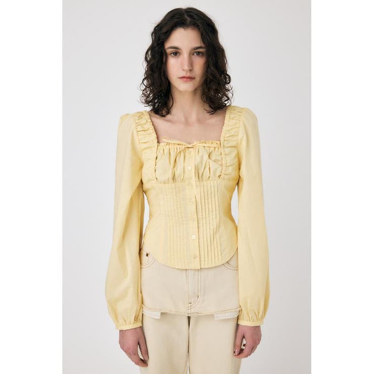 PUFF SLEEVE CORSET FIT ブラウス | MOUSSY OUTLET | 詳細画像13 