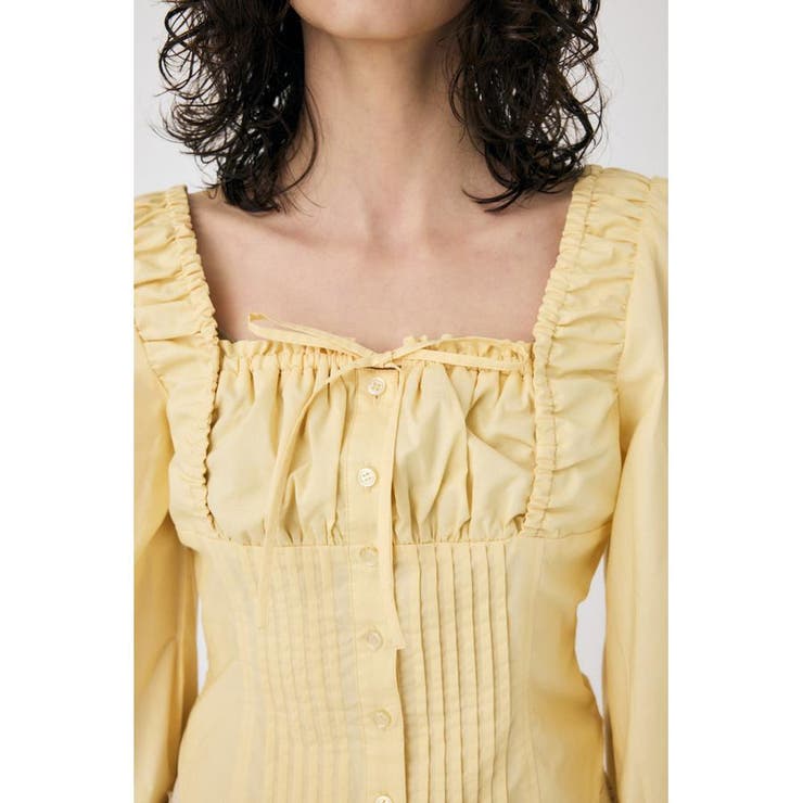 PUFF SLEEVE CORSET FIT ブラウス | MOUSSY OUTLET | 詳細画像16 