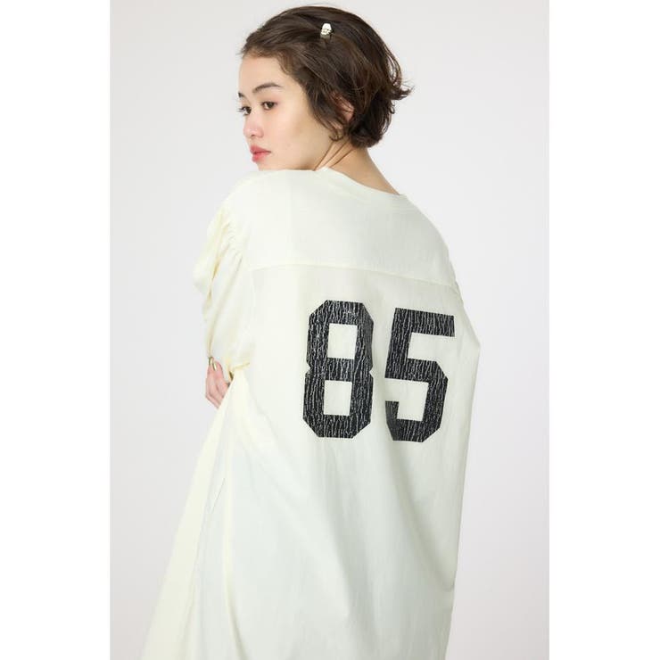 カレッジ 切替 パフスリーヴ ワンピース | RODEO CROWNS WIDE BOWL | 詳細画像6 