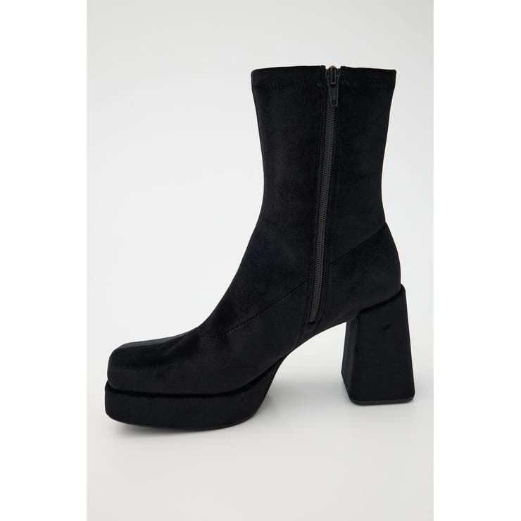 STRETCH BLOCK HEEL ブーツ | MOUSSY OUTLET | 詳細画像8 