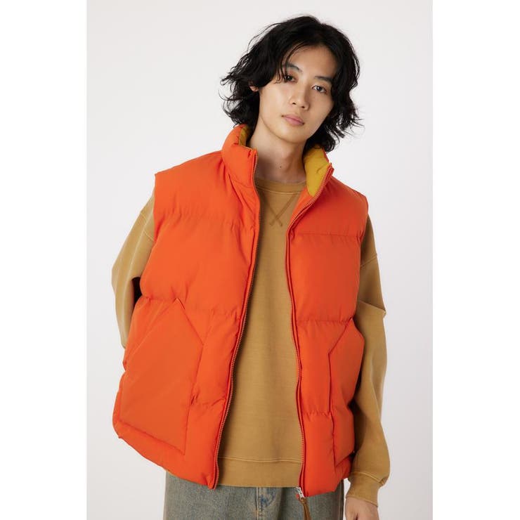 ORG | stand-neck パディングベスト | RODEO CROWNS WIDE BOWL