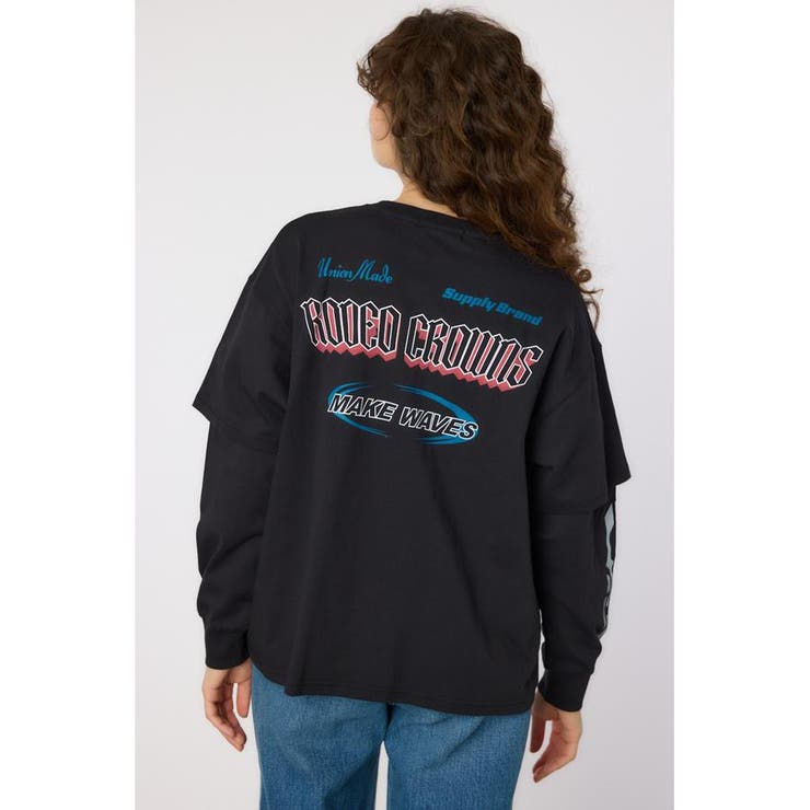 VintageフェイクレイヤードロングスリーブTシャツ | RODEO CROWNS WIDE BOWL | 詳細画像18 