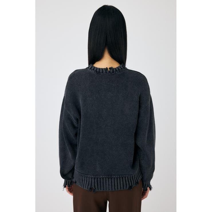 VINTAGE LIKE PRINTED セーター | MOUSSY OUTLET | 詳細画像7 