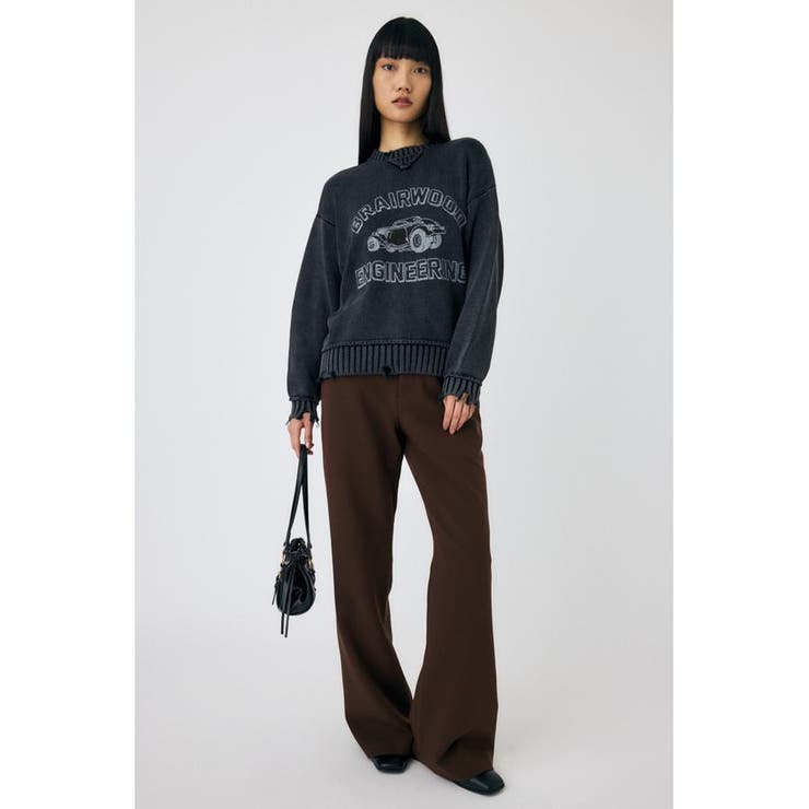VINTAGE LIKE PRINTED セーター | MOUSSY OUTLET | 詳細画像1 