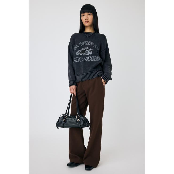 VINTAGE LIKE PRINTED セーター | MOUSSY OUTLET | 詳細画像2 