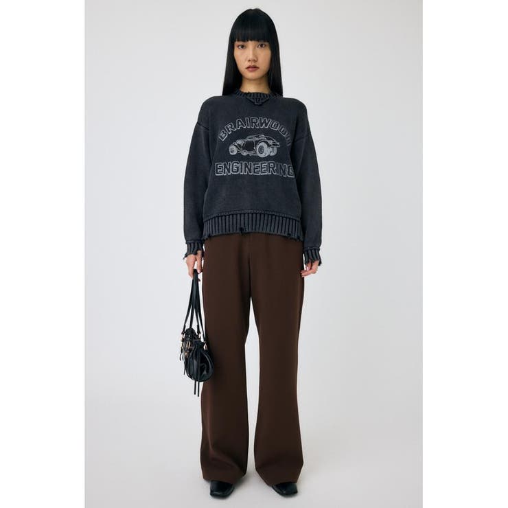 VINTAGE LIKE PRINTED セーター | MOUSSY OUTLET | 詳細画像3 