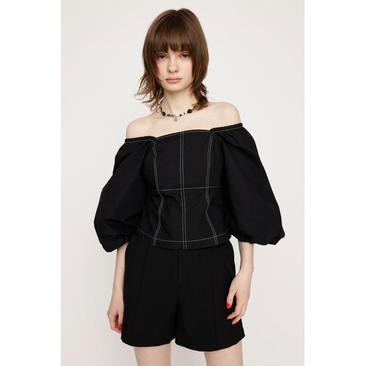 BALLOON SLEEVE 2WAY ブラウス | SLY OUTLET | 詳細画像14 