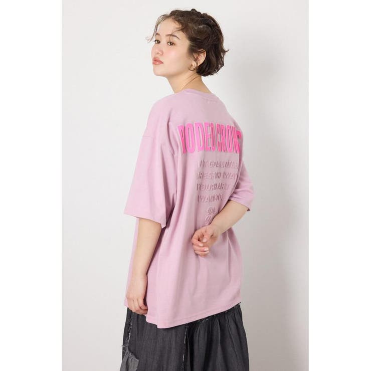 エンボスロゴVネックTシャツ | RODEO CROWNS WIDE BOWL | 詳細画像21 