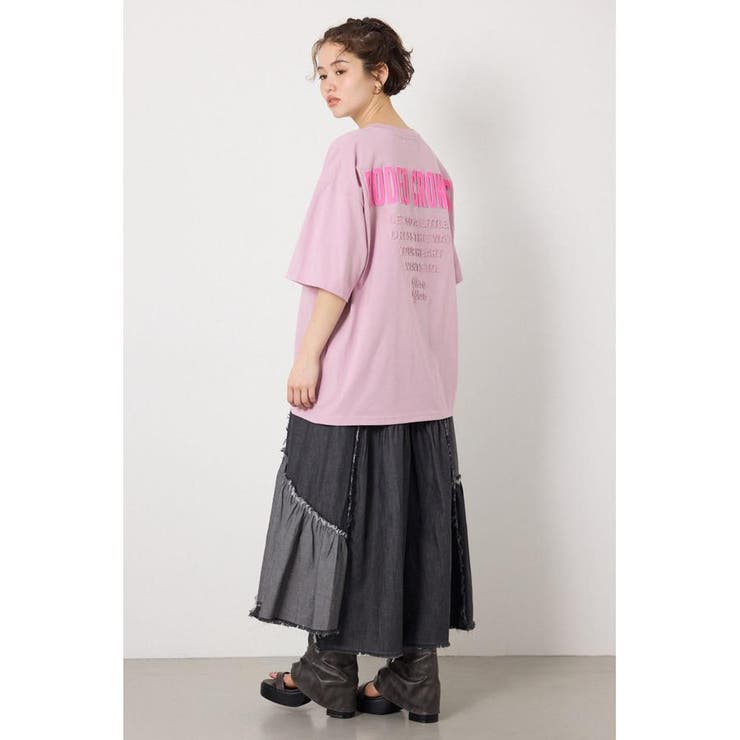 エンボスロゴVネックTシャツ | RODEO CROWNS WIDE BOWL | 詳細画像24 