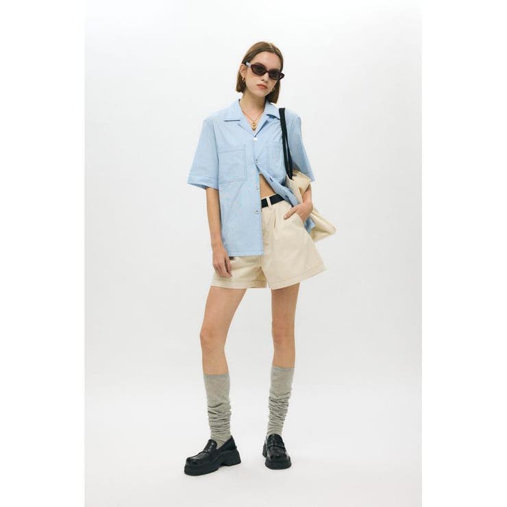 DENIM タック ショーツ | MOUSSY OUTLET | 詳細画像17 