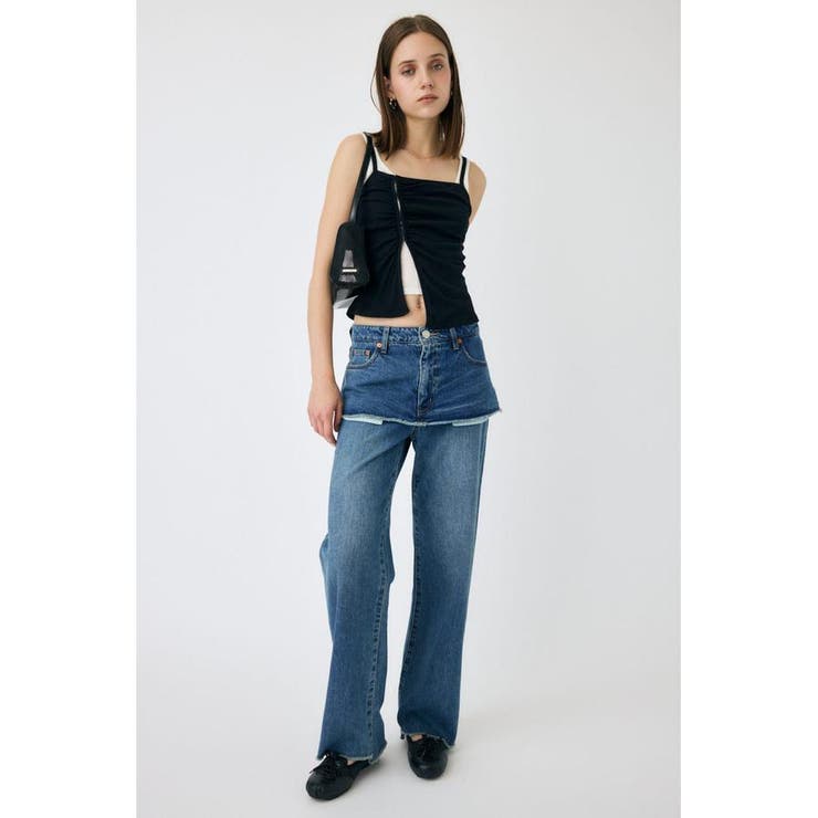 LAYERED WIDE STRAIGHT デニム | MOUSSY OUTLET | 詳細画像3 