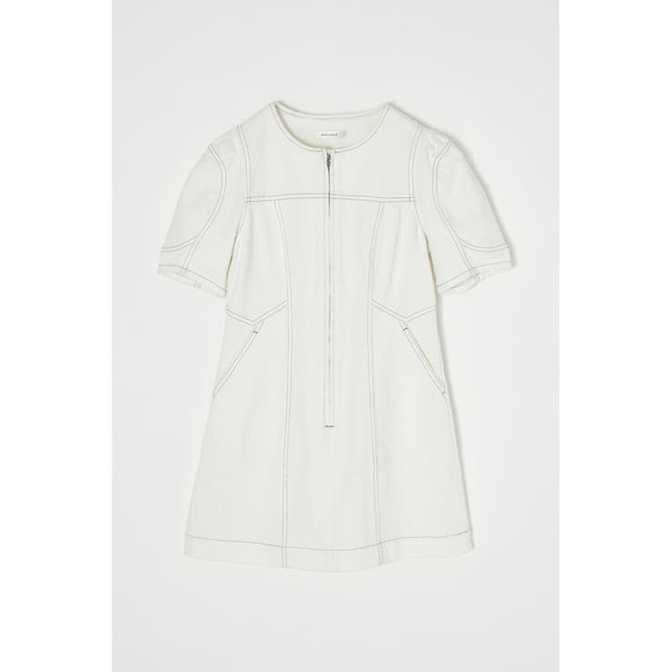 FRONT ZIP MINI ドレス | MOUSSY OUTLET | 詳細画像7 