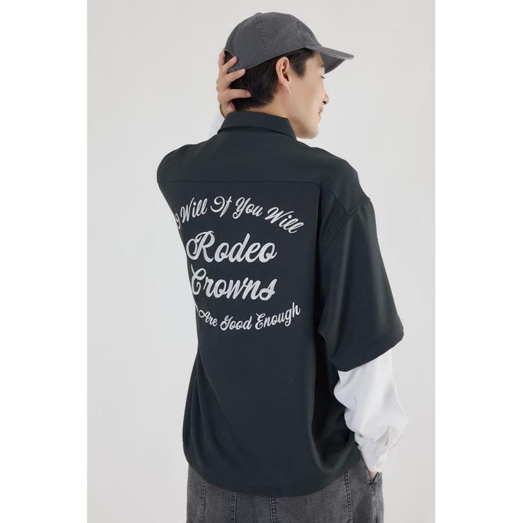 バックロゴレイヤードシャツ | RODEO CROWNS WIDE BOWL | 詳細画像13 