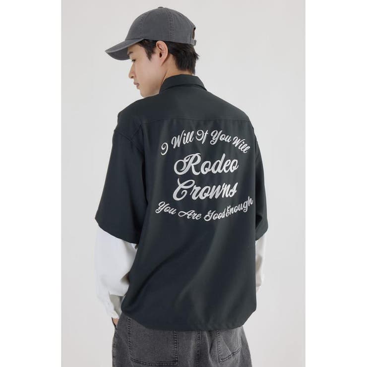 バックロゴレイヤードシャツ | RODEO CROWNS WIDE BOWL | 詳細画像14 