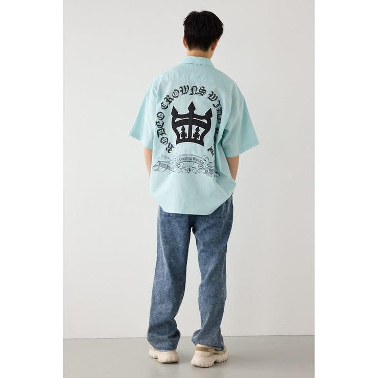 COOLMAX(R)ファブリック製・BLKletterシャツ | RODEO CROWNS WIDE BOWL | 詳細画像28 