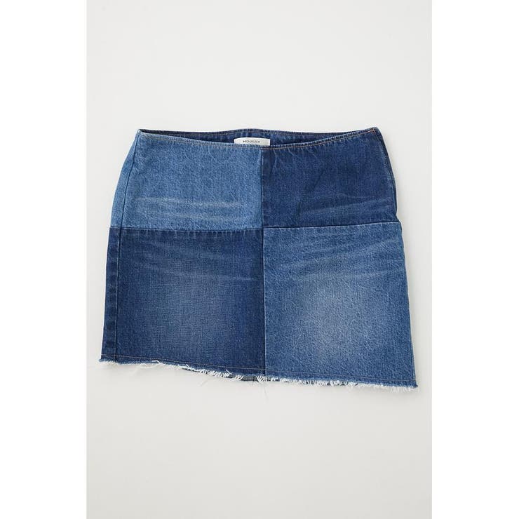 PANEL DENIM MINI スカート[品番：BJLW0025587]｜MOUSSY OUTLET