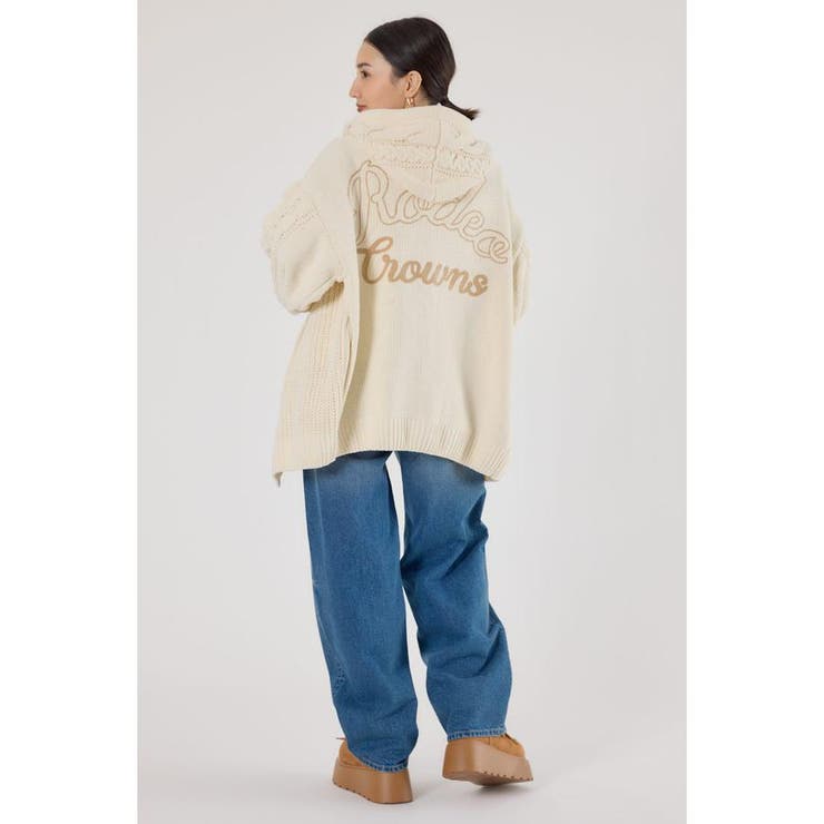 モールニットトッパーカーディガン | RODEO CROWNS WIDE BOWL | 詳細画像8 