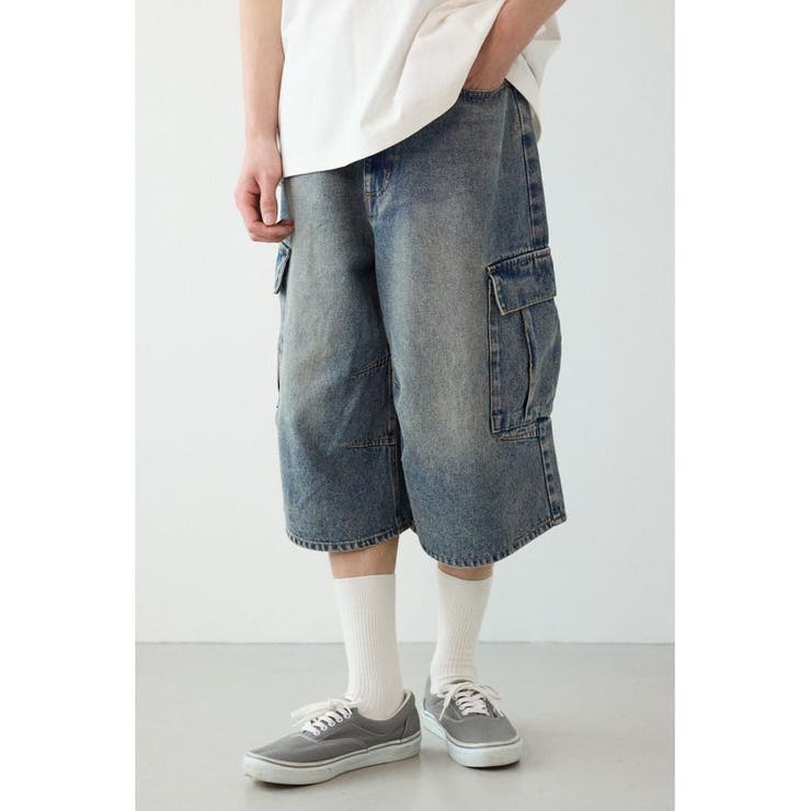 デニムバミューダカーゴパンツ | RODEO CROWNS WIDE BOWL | 詳細画像14 
