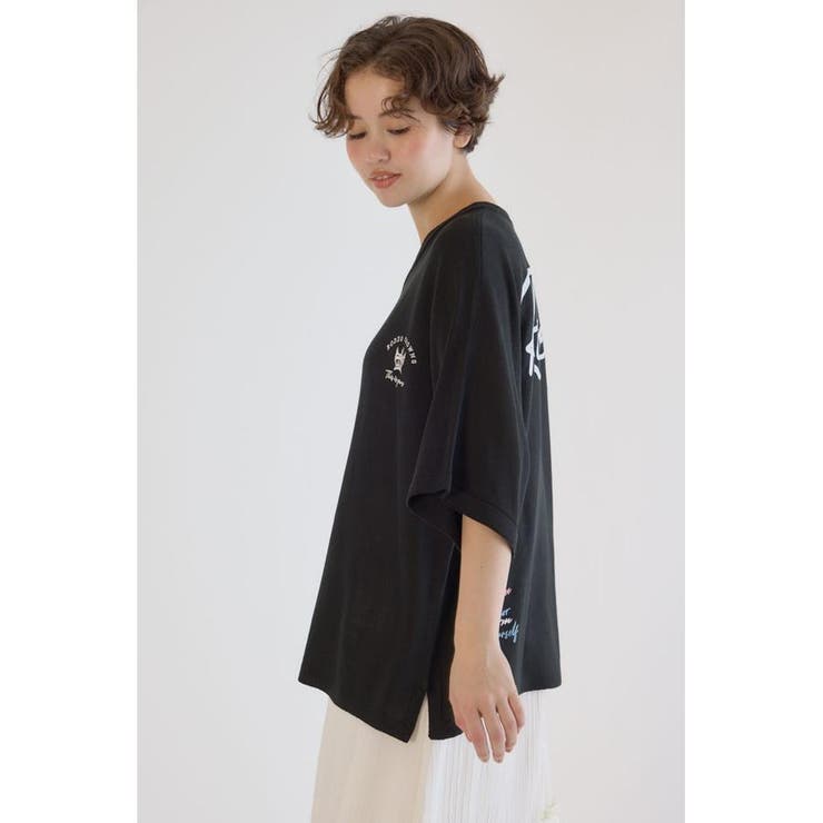 BIG LOGO5分袖ニットトップス | RODEO CROWNS WIDE BOWL | 詳細画像10 