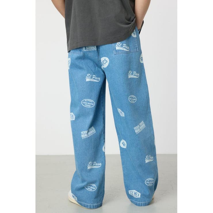 スタンプデニムパンツ | RODEO CROWNS WIDE BOWL | 詳細画像13 