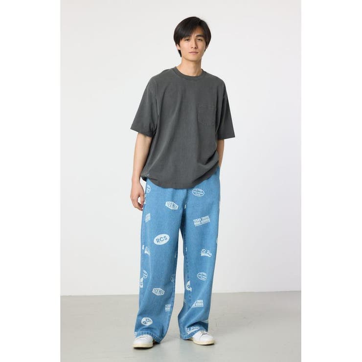 スタンプデニムパンツ | RODEO CROWNS WIDE BOWL | 詳細画像14 