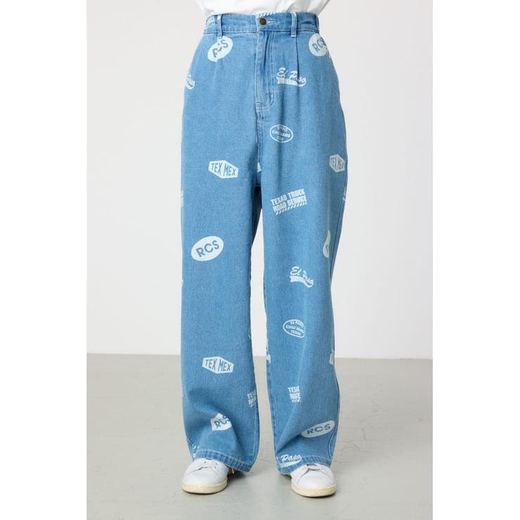 スタンプデニムパンツ | RODEO CROWNS WIDE BOWL | 詳細画像17 