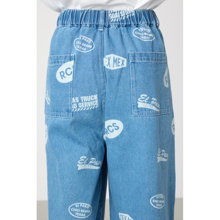 スタンプデニムパンツ | RODEO CROWNS WIDE BOWL | 詳細画像21 