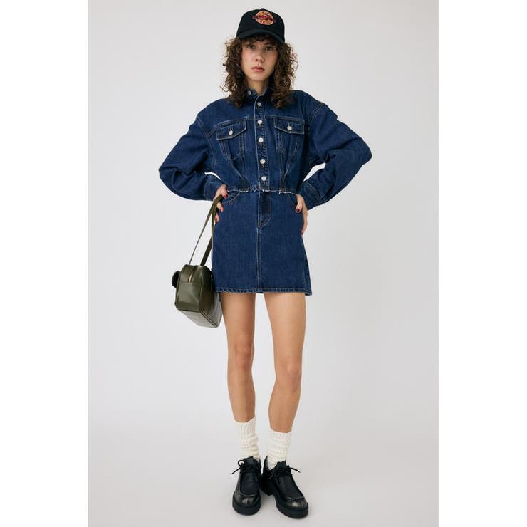 WAIST TUCK REMAKE ミニドレス | MOUSSY OUTLET | 詳細画像9 
